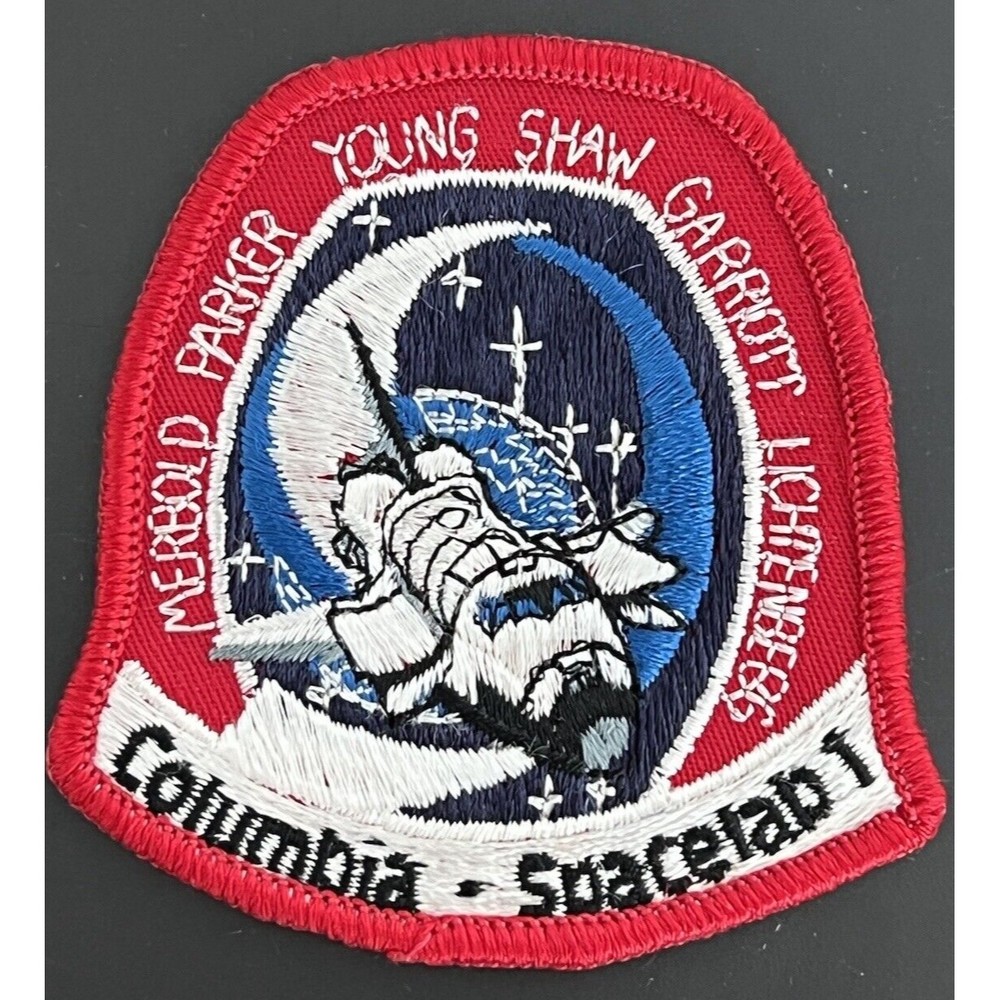 NASA Columbia Spacelab 1 Merbold, Parker, Young, Shaw, Garriott...Mission Patch